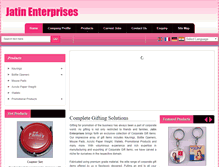 Tablet Screenshot of jatinenterprises.com